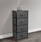 Sorbus Dresser with 4 Drawers - Bedside Furniture & Night Stand End Table Dresser with Steel Frame, Wood Top, Easy Pull Fabric Bins for Home, Bedroom Accessories, Office & Dorm